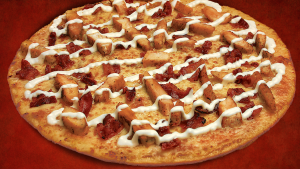 Chicken Bacon Ranch Pizza